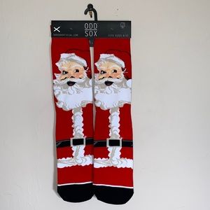 Odd Sox Mens Santa Socks. Size 6-13